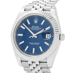 Rolex Datejust 41 126334 Blue Index Jubilee