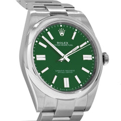 Rolex Oyster Perpetual 41 124300 Green