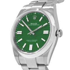 Rolex Oyster Perpetual 41 124300 Green