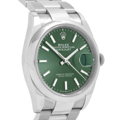 Rolex Datejust 36 126200 Green Oyster