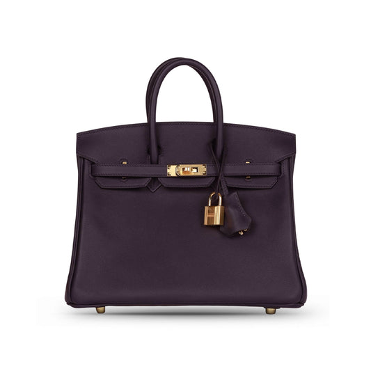 Hermès Birkin 25 Prunoir Swift GHW K