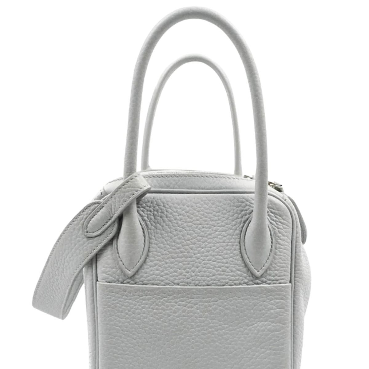 Hermès Lindy 26 Blue Glacier Clemence PHW W