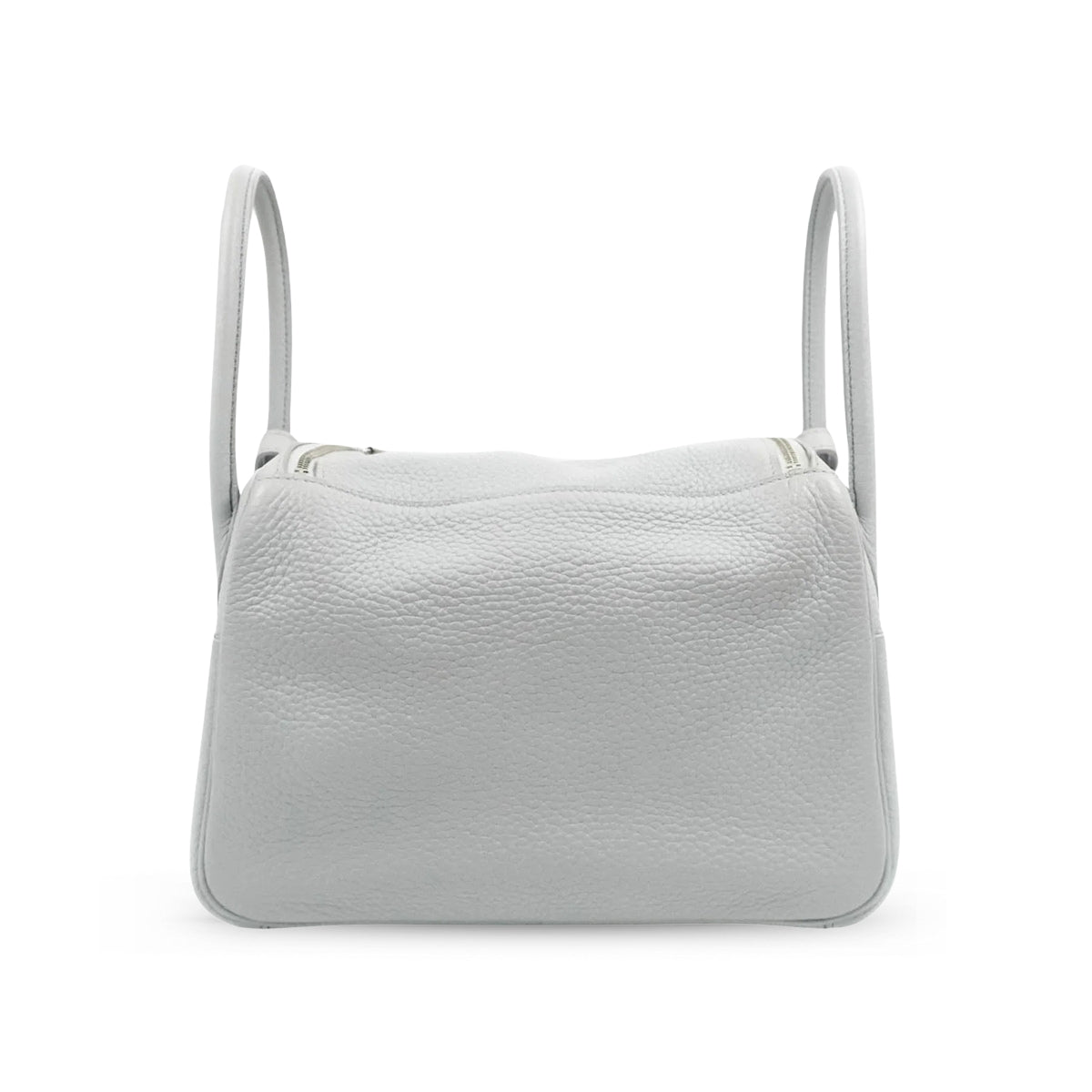 Hermès Lindy 26 Blue Glacier Clemence PHW W