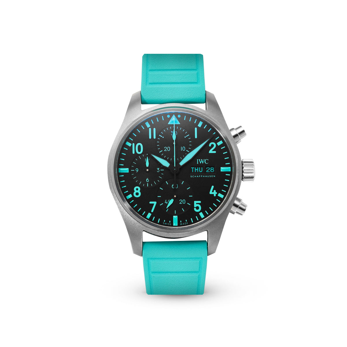IWC Pilot's Watch Chronograph 41 IW388108 AMG Petronas Formula 1 Limited Edition Black