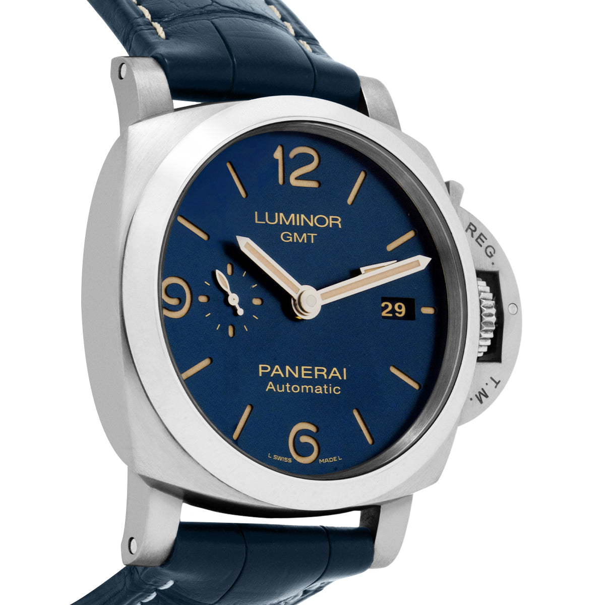Panerai Luminor GMT 44 PAM01033 Blue