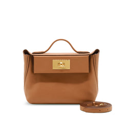 Hermes Mini 24/24 Gold Evercolor GHW W