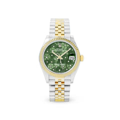 Rolex Datejust 31 278273 Green Floral Jubilee