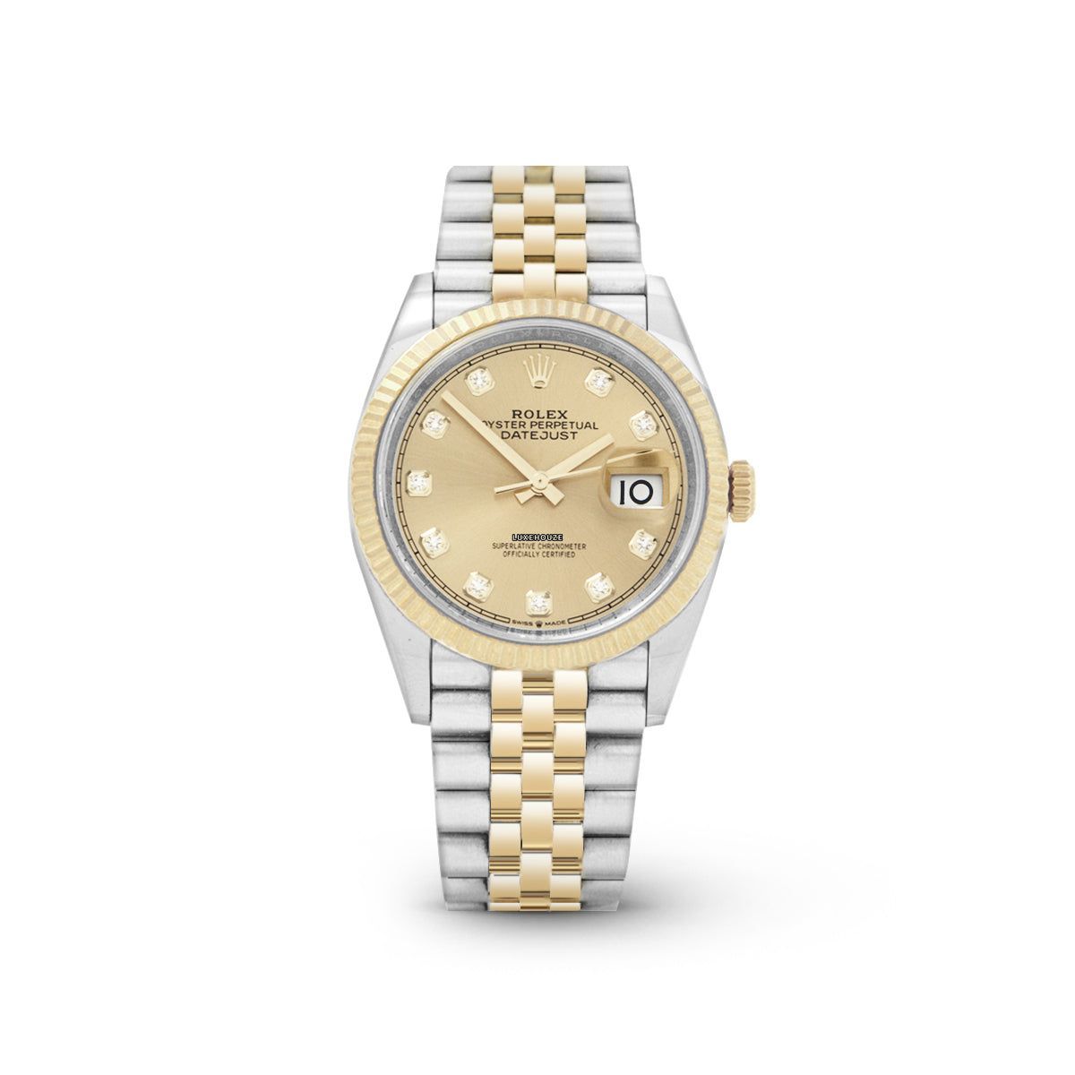 Rolex Datejust 36 126233G Champagne Jubilee