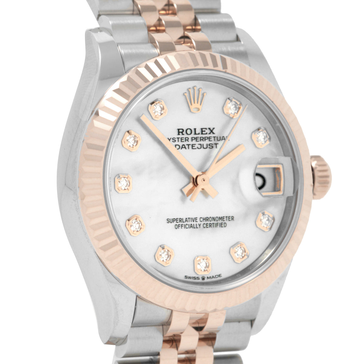 Rolex Datejust 31 278271NG White MOP Jubilee