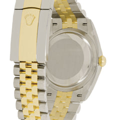 Rolex Datejust 36 126233 Champ Motif Fluted Jubilee