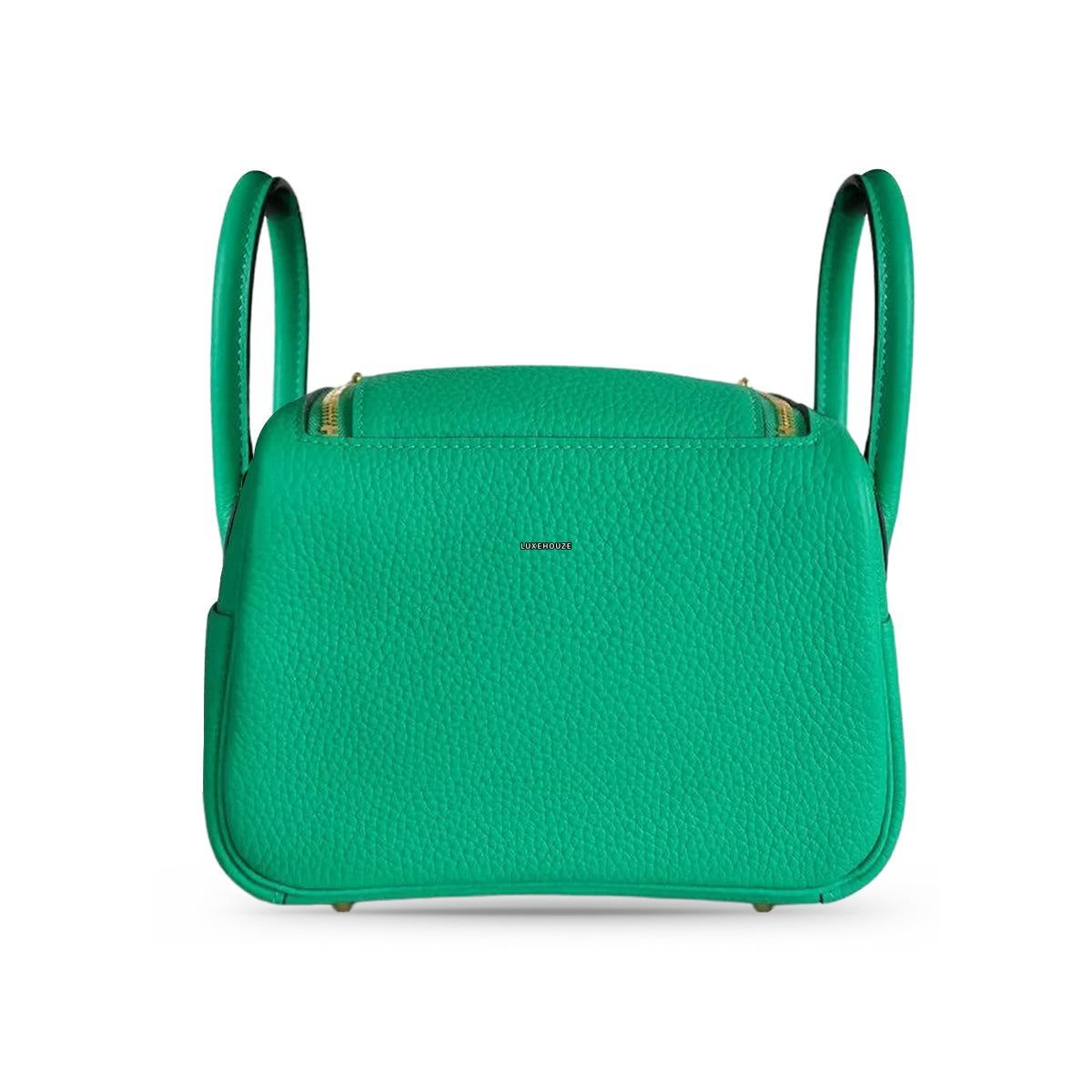 Hermes Mini Lindy Vert Vertigo Clemence GHW W