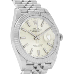 Rolex Datejust 41 126334 Silver Index Jubilee