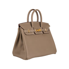 Hermes Birkin 25 Etoupe Togo GHW W