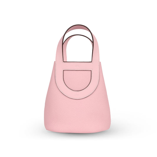 Hermès In the Loop 18 Rose Sakura Clemence PHW W