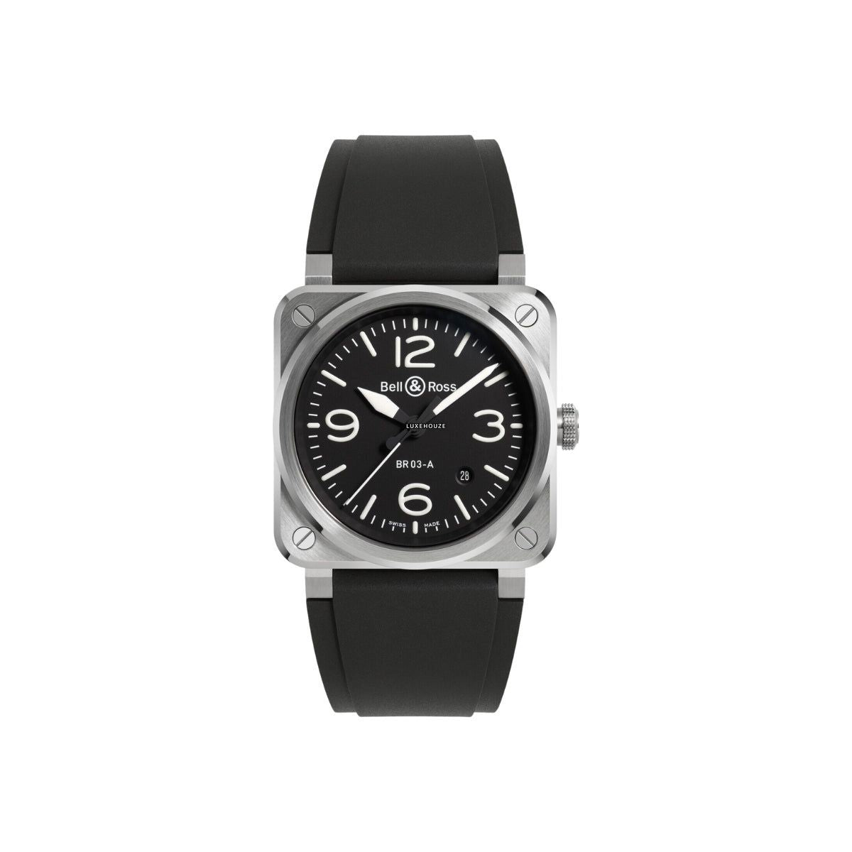 Bell & Ross Black Steel BR0392-BLC-ST