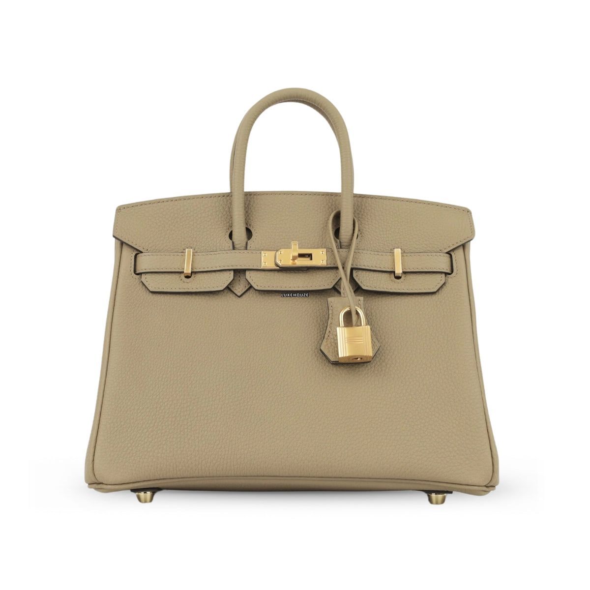 Hermes Birkin 30 Beige de Marfa Togo GHW W 