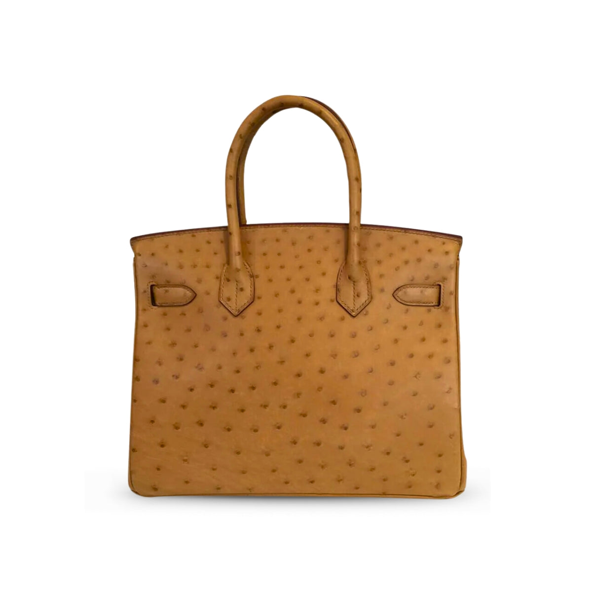 Hermès Birkin 30 Gold Ostrich GHW B
