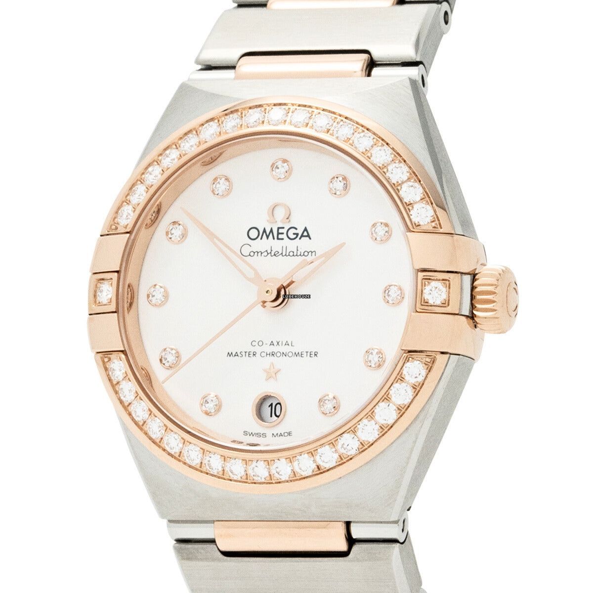 Omega Constellation 29 13125292052001 White Dial, Bracelet