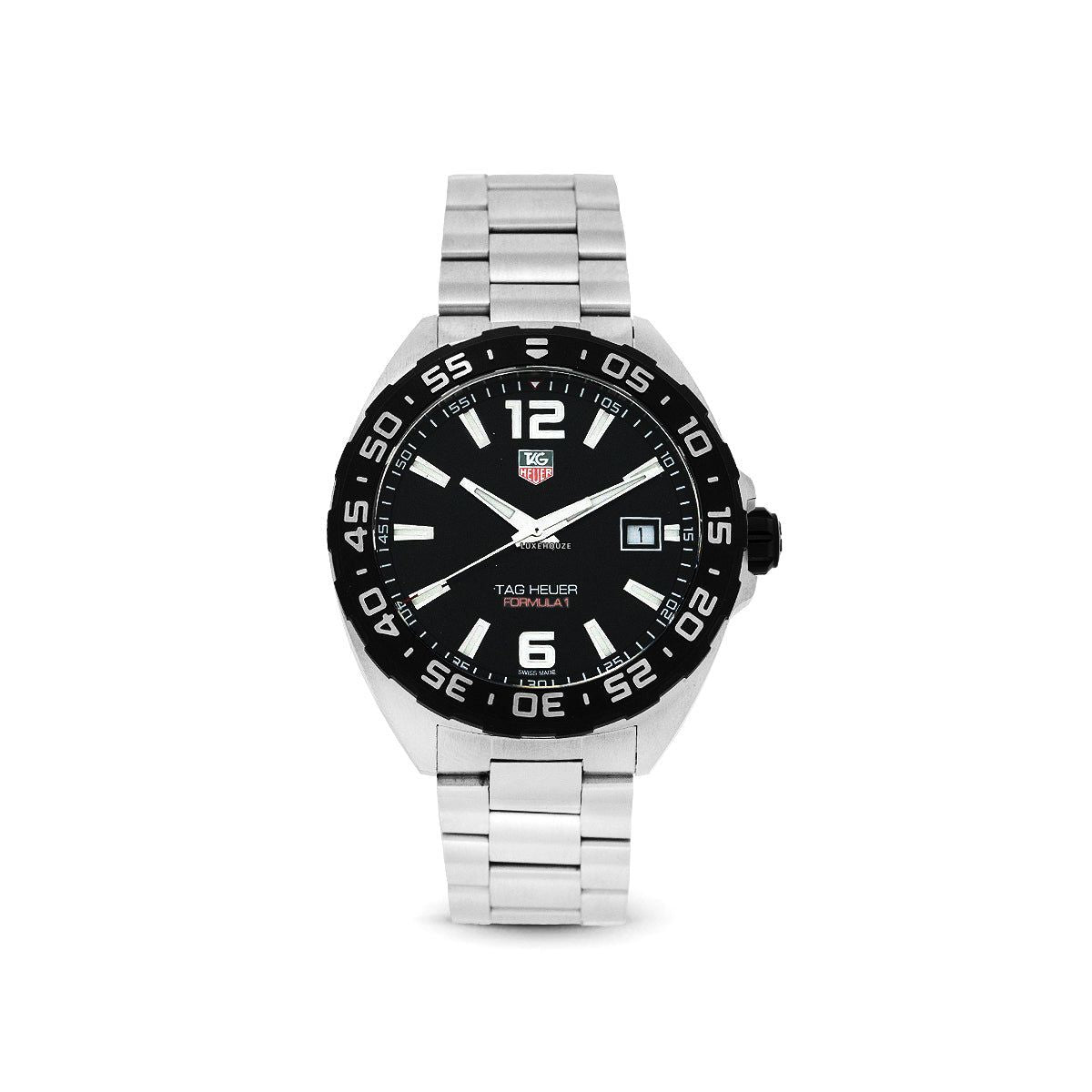 Tag Heuer Formula 1 WAZ1110.BA0875 Black Dial Steel