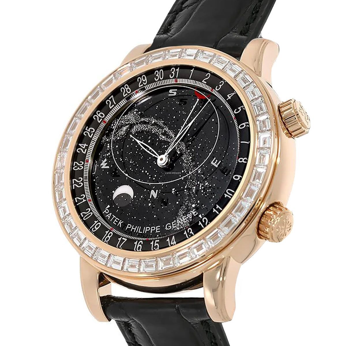 Jam Tangan Patek Philippe Grand Complications 6104R 001 Black