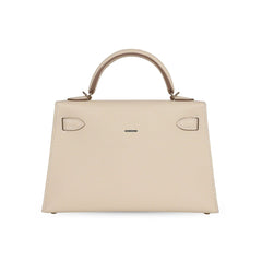 Hermes Kelly 20 Craie Epsom Sellier PBHW W