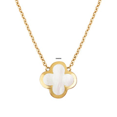 Van Cleef & Arpels Pure Alhambra Pendant 18K Yellow Gold Mother-of-pearl VCARA39700