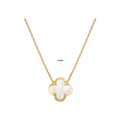 Van Cleef & Arpels Pure Alhambra Pendant 18K Yellow Gold Mother-of-pearl VCARA39700