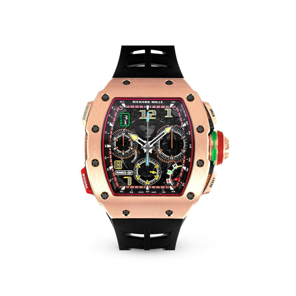 Jam Tangan Richard Mille RM 65 01 RG Transparent Original di