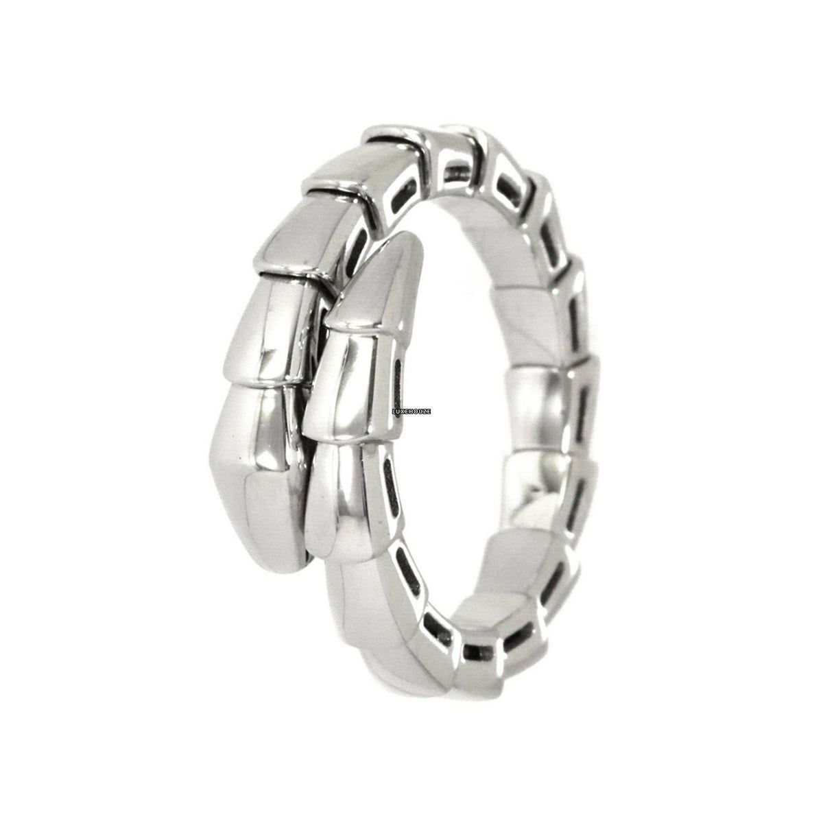 Bulgari SERPENTI VIPER RING 358648 White Gold