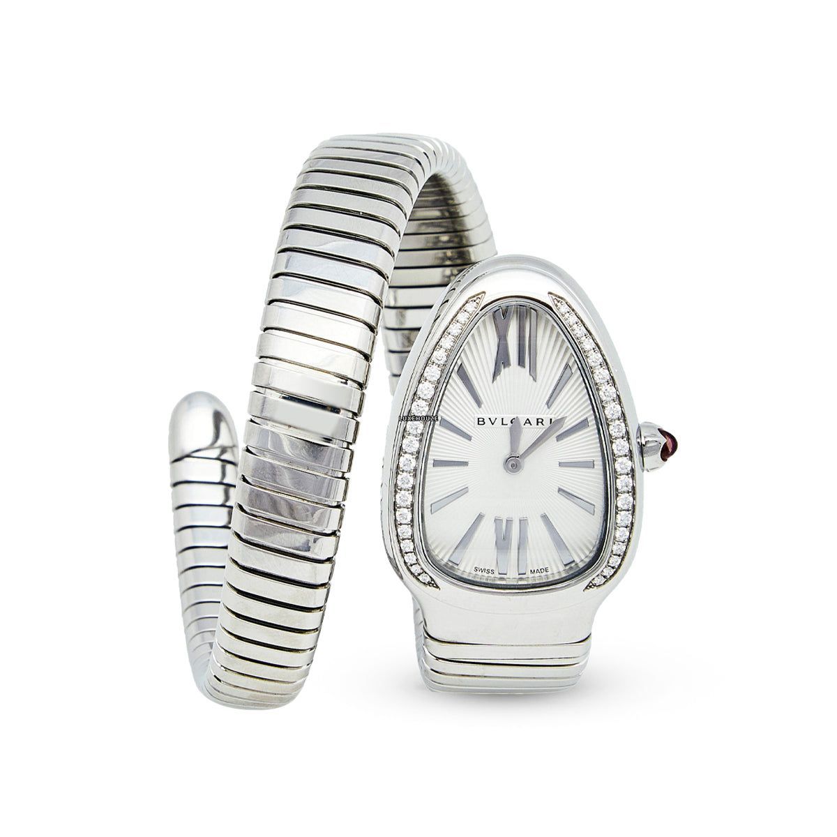 BVLGARI SERPENTI TUBOGAS WATCH 101816 WHITE