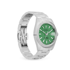 AET Remould Urban Collection Ceramic Datejust - Brunswick Green