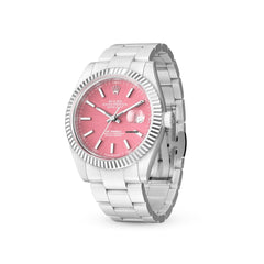 AET Remould Urban Collection Ceramic Datejust - Kyoto Pink
