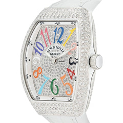Franck Muller V 32 QZ.BLC (BLC.COL DRM AC) (Color of Dream, Full Aftersetting)