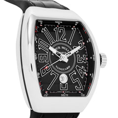 Franck Muller Vanguard V 45 SC DT AC.NR (NR.NR AC) (Black Dial, Black Numbers)