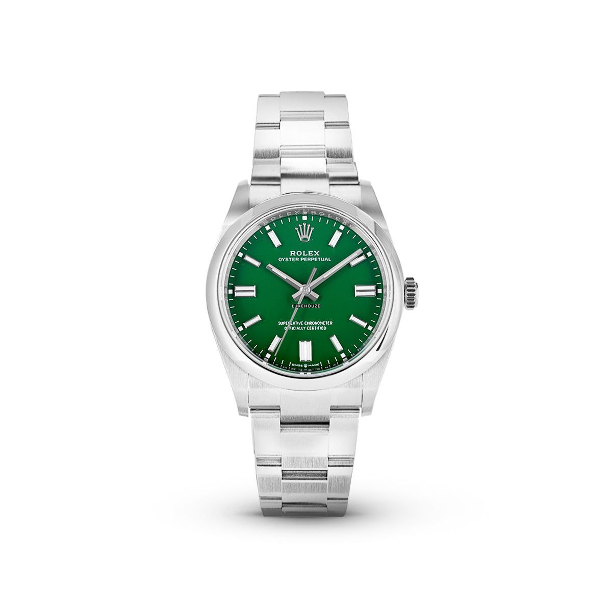Rolex Oyster Perpetual 41 124300 Green
